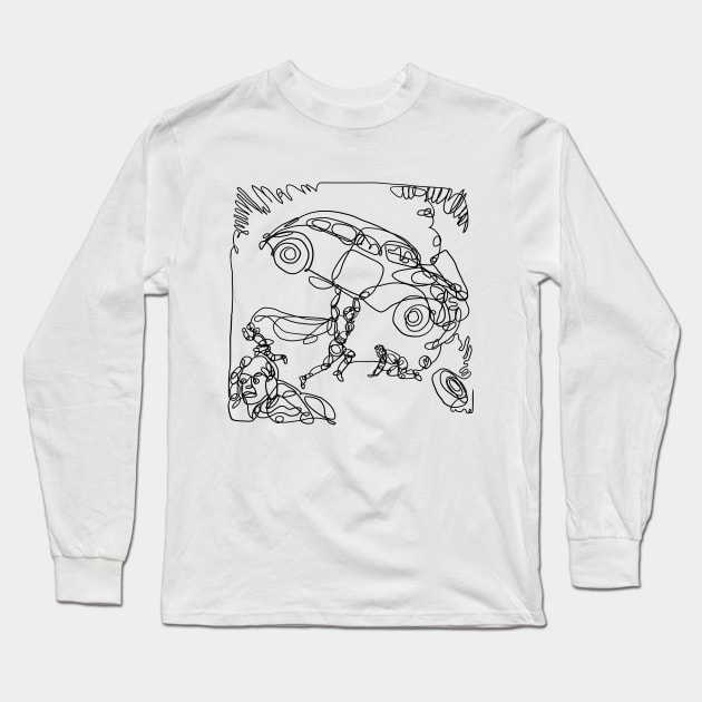 Super action Long Sleeve T-Shirt by RageInkAge